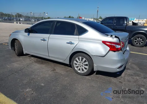 2016 Nissan Sentra Fe+ S/S/Sl/Sr/Sv from USA, damaged, VIN 3N1AB7AP1GL657487